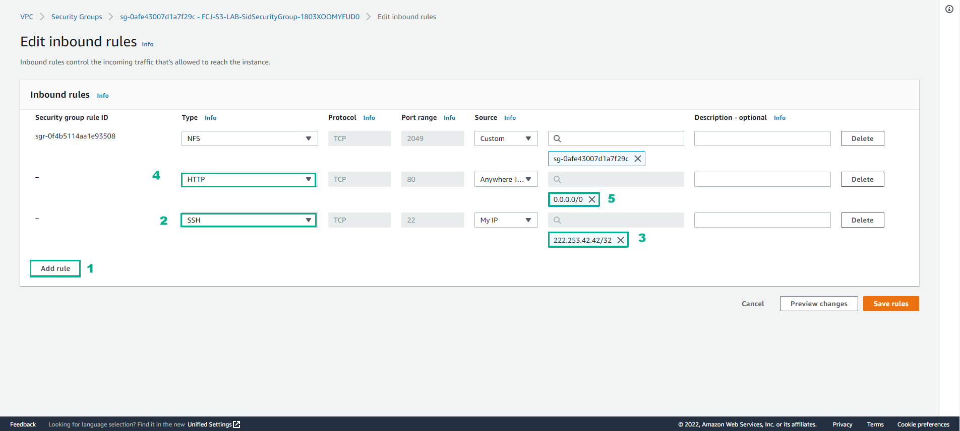 Launch CloudFormation Template