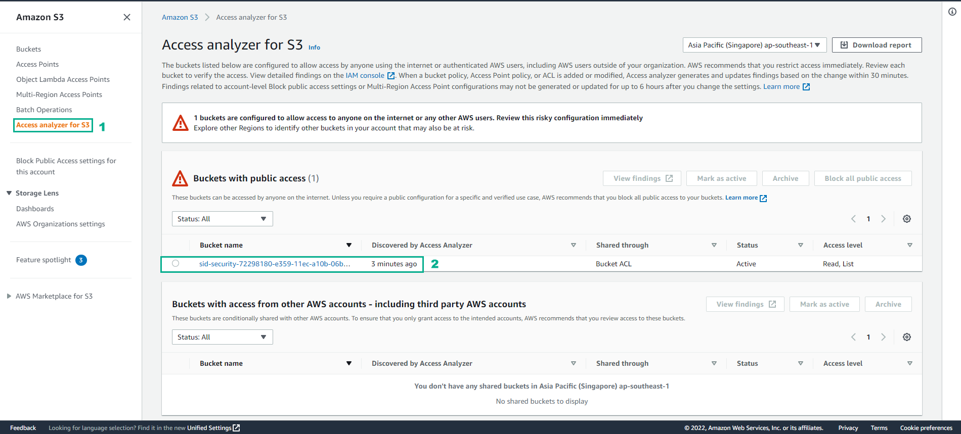 Amazon Access Analyzer